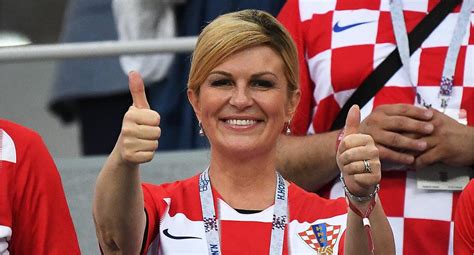 Presidenta De Croacia Kolinda Grabar Kitarovic Se Descuenta Sueldo Por