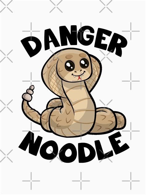 "Danger Noodle - Cute Snake" Unisex T-Shirt by Luna-May | Redbubble