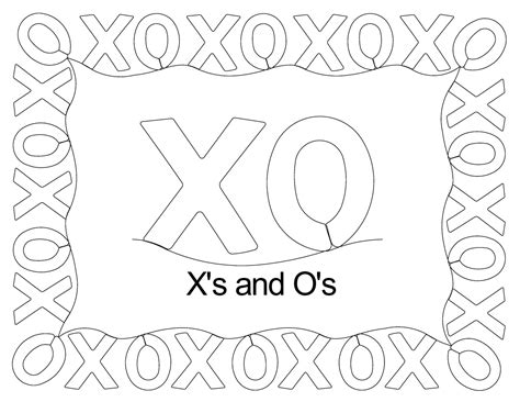 X's and O's - Anne Bright Designs