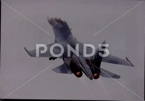 Sukhoi Su 27 Flanker Soviet Air Superiority Fighter Aircraft At