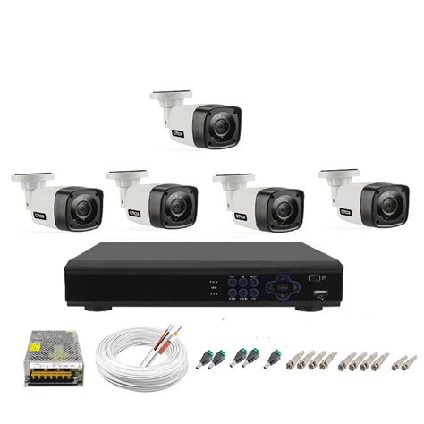 Kit Cftv C Meras Seguran A Mp Dvr Full Kabum