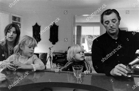 Actor Robert Mitchum His Family 1970 Editorial Stock Photo - Stock ...