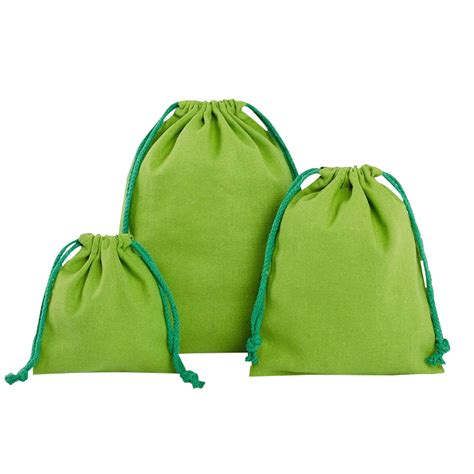 Customized Durable Drawstring Cotton Canvas Bag Nonwoven Pp Spunbond