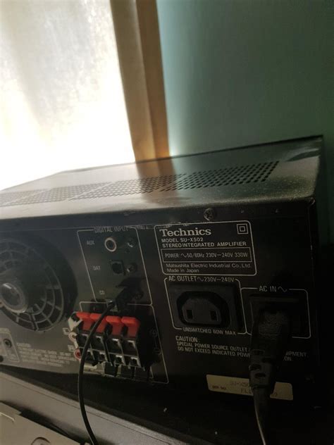 Technics Amplifier Su X502 In Le3 Leicester For £20 00 For Sale Shpock