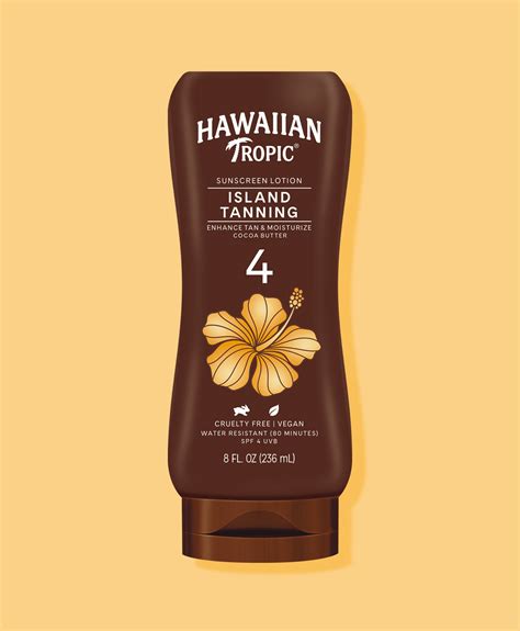 Hawaiian Tropic Island Tanning Lotion SPF 4 – Hawaiian Tropic US