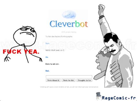 Cleverbot Pas Si Clever Fuck Yeah Rage Comics Francais Troll Face