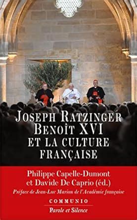 Amazon Joseph Ratzinger Benoît XVI et la culture française