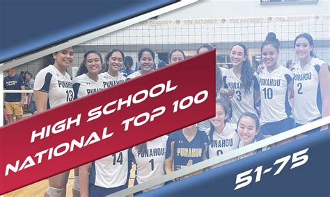 National Top 100 High School Teams: Part 2 (51-76) | High School Volleyball - PrepVolleyball.com