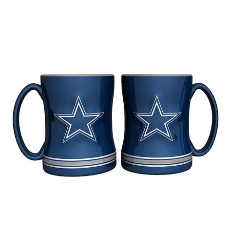 Boelter Brands Dallas Cowboys 14 Oz Relief Mugs 2 Pack Academy