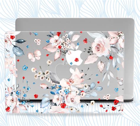 Floral macbook case for macbook air 13 pro 13 retina 13 | Etsy