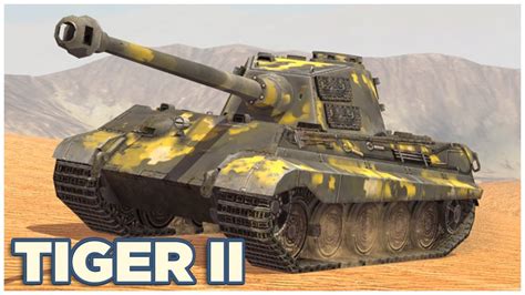 Tiger Ii Wot Blitz Gameplay Youtube