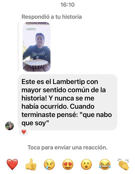 Pedro Lambertini On Twitter Este Lambertip Gener Muchas Reacciones