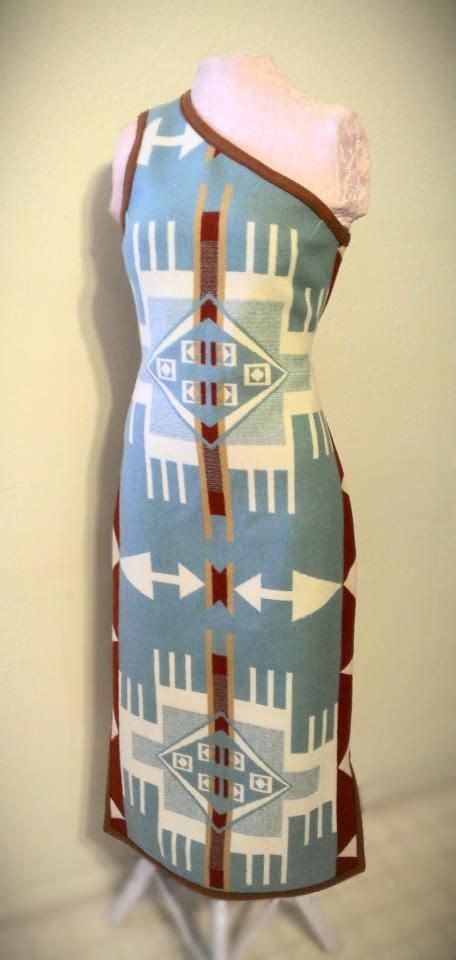 Eff Yeah Indigenous Fashion Pendleton Dress Native American Fashion