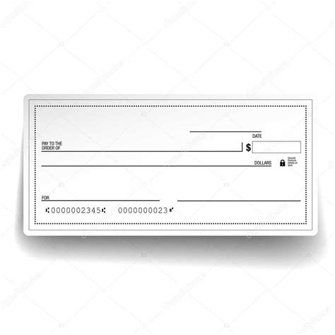 Editable Blank Check Template – Professional Plan Templates