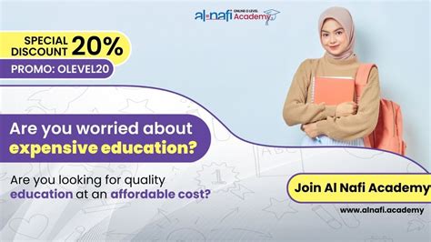 Ace Your O Level Exams With The Al Nafi Online Academy Youtube