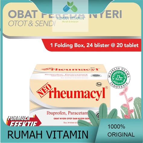 Jual Neo Rheumacyl Tablet Box Blister Tablet Shopee