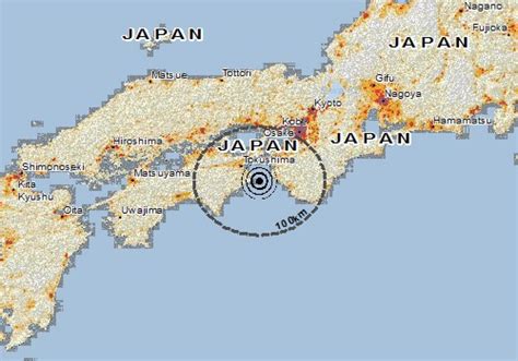 TERREMOTO GIAPPONE Scossa Di Magnitudo 5 2 A Anan Tutti I Dettagli