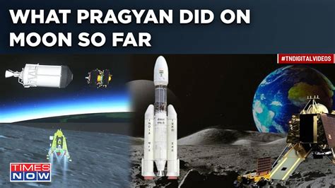 Chandrayaan 3 Pragyan Rover Rolled Out Traverses 8 Metres On Lunar