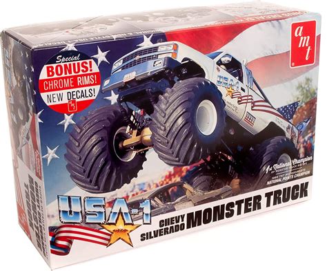 Amt Usa Chevy Silverado Monster Truck Modellbausatz Im Ma Stab