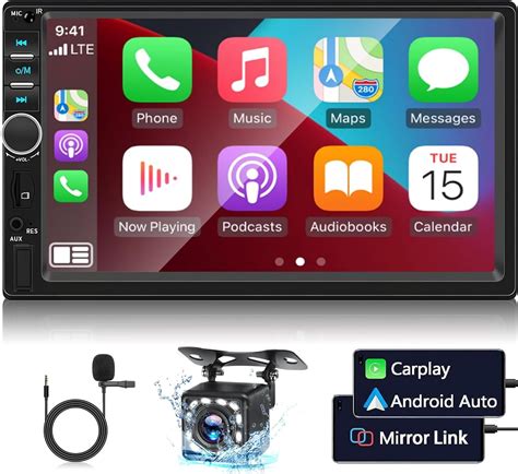 Autoradio avec Apple Carplay et Android Auto Autoradio avec écran