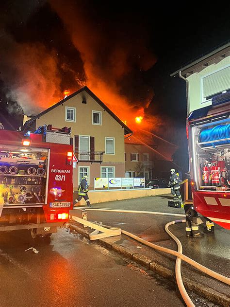 Feuerwehr Nittenau Wohnhausbrand Am