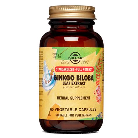 Solgar Ginkgo Biloba 60 Cápsulas Pharma La Font