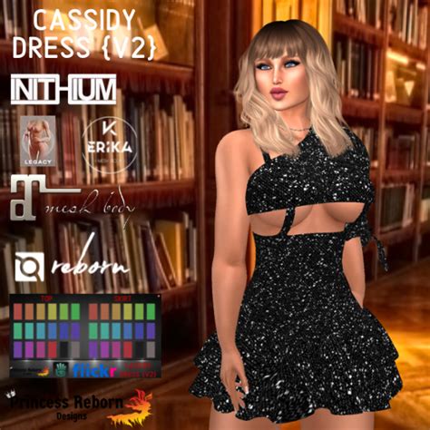 Second Life Marketplace Cassidy Dress {v2} Boxed