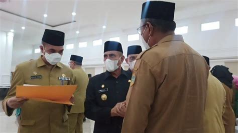 Gubernur Edy Rahmayadi Kembali Lantik 30 Pejabat Eselon III Dan IV