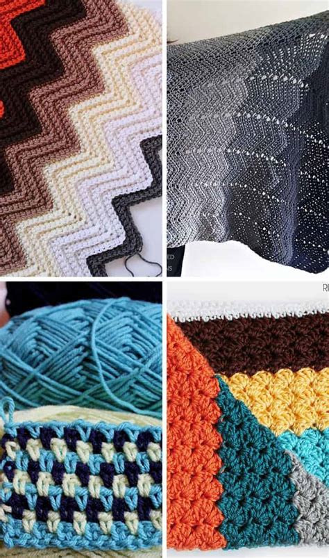 6 Easy Beginner Stitches For Your First Crochet Blanket Easy Crochet Patterns