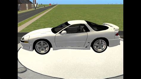 Sims Car Conversion By Vovillia Corp Mitsubishi Gt Youtube