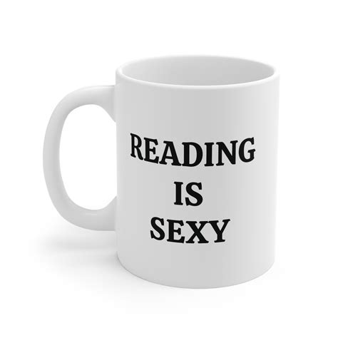 Reading Is Sexy Mug Heavily Felt