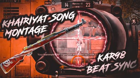 Khairiyat Song Kar Tdm Beat Sync Montage Best Beat Sync Montage