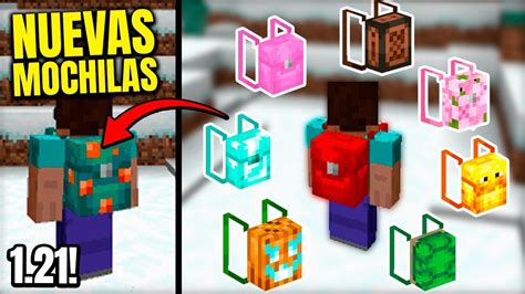 Mejor Addon De Mochilas Para Minecraft Pe Bedrock Mods