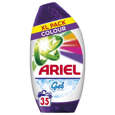 Ariel Colour Washing Liquid Laundry Detergent Gel 35 Washes 123l Wilko