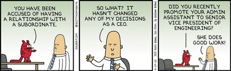 Ceo Dates Subordinate - Dilbert Comic Strip on 2022-08-29 : r/dilbert