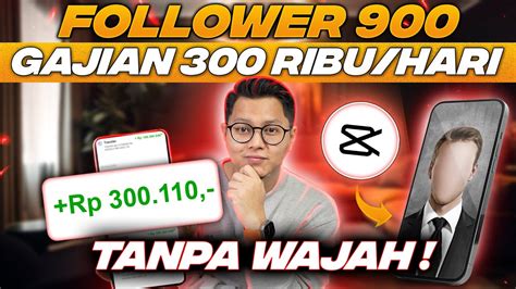 Follower 900 Tapi Gaji 300 Ribu Perhari Bisa Ditarik Setiap Hari Dari