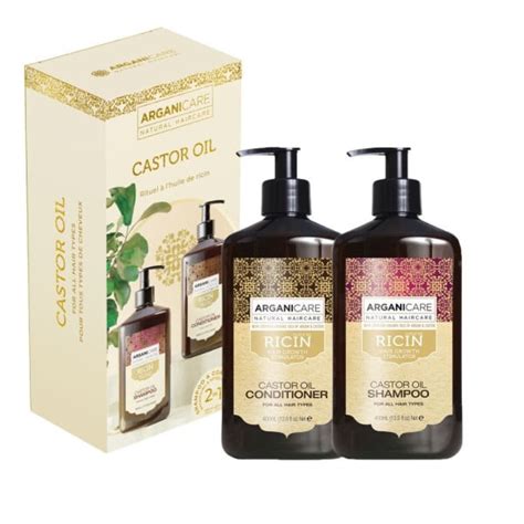 Coffret Shampooing Après shampooing Ricin Arganicare