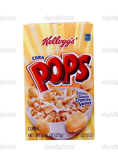 Images Corn Pops Box Of Kellogg S Corn Pops Cereal Stock Editorial