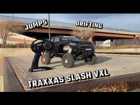 Toyota Traxxas Slash Skatepark Bash YouTube