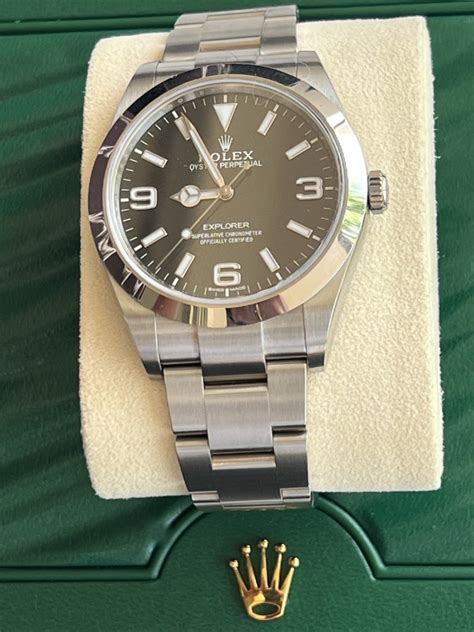 Erledigt ROLEX Explorer Referenz 214270 MK2 39mm Im Neuzustand