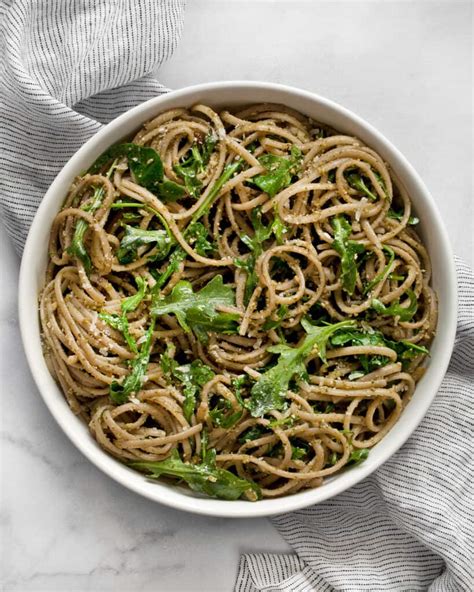 Arugula Pasta With Arugula Pesto