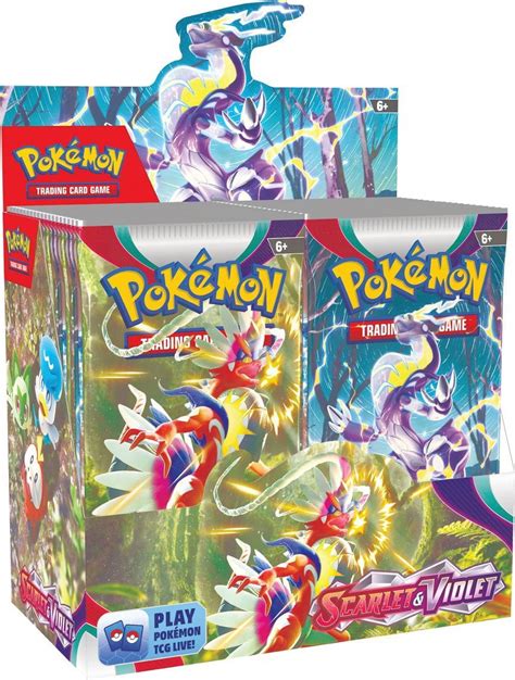 Pokemon International Tcg Scarlet And Violet Booster Display Box 36 Packs New Expansion