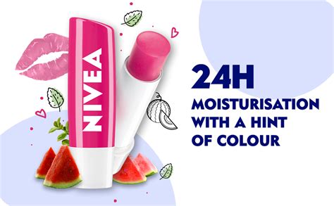 Nivea Fruity Shine Watermelon Lip Balm 4 8gm Ship From India