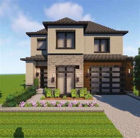 Minecraft Builds Tutorials On Instagram Modern House By