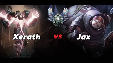 Lol Xerath Vs Jax Season 6 Top Gameplay Youtube