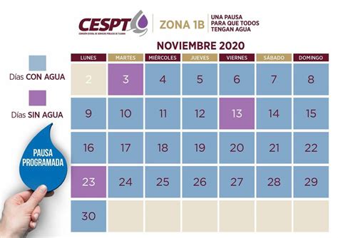 Cespt Ampl A Los Tandeos De Agua Para Noviembre Siempre En La Noticia