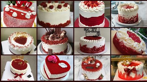 Latest Red Velvet Cake Design Best Red Velvet Cake Decorating Ideas Red Velvet Cakes Youtube