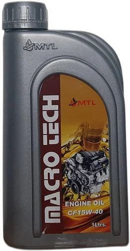 Mtl Macro Tech Cf4 15w40 Engine Oil Pack Size 1 Litre At Rs 150can