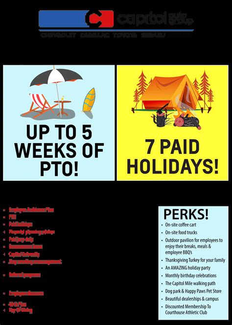 Capitol Auto Group Benefits – Explore Employee Perks Today