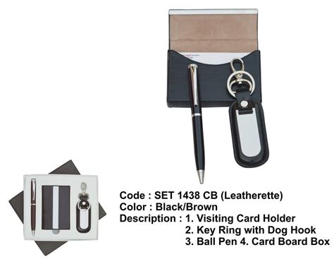 Corporate Gift Set Of Leatherette At Rs Set Leather